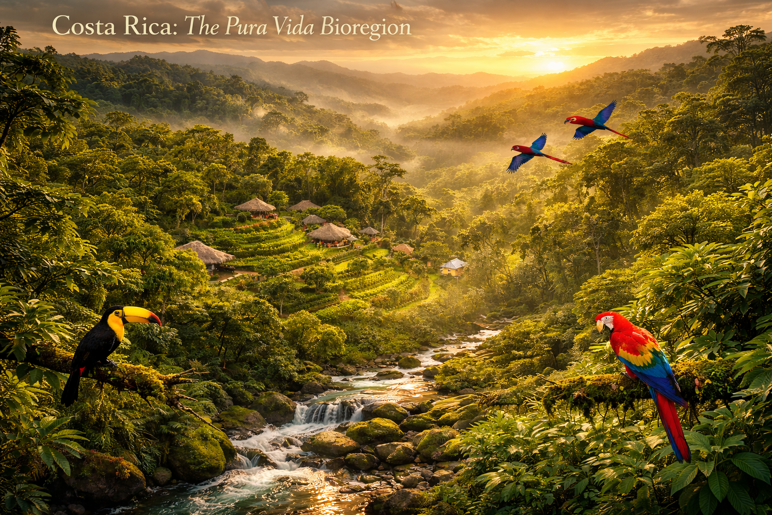 Costa Rica Rainforest Bioregion