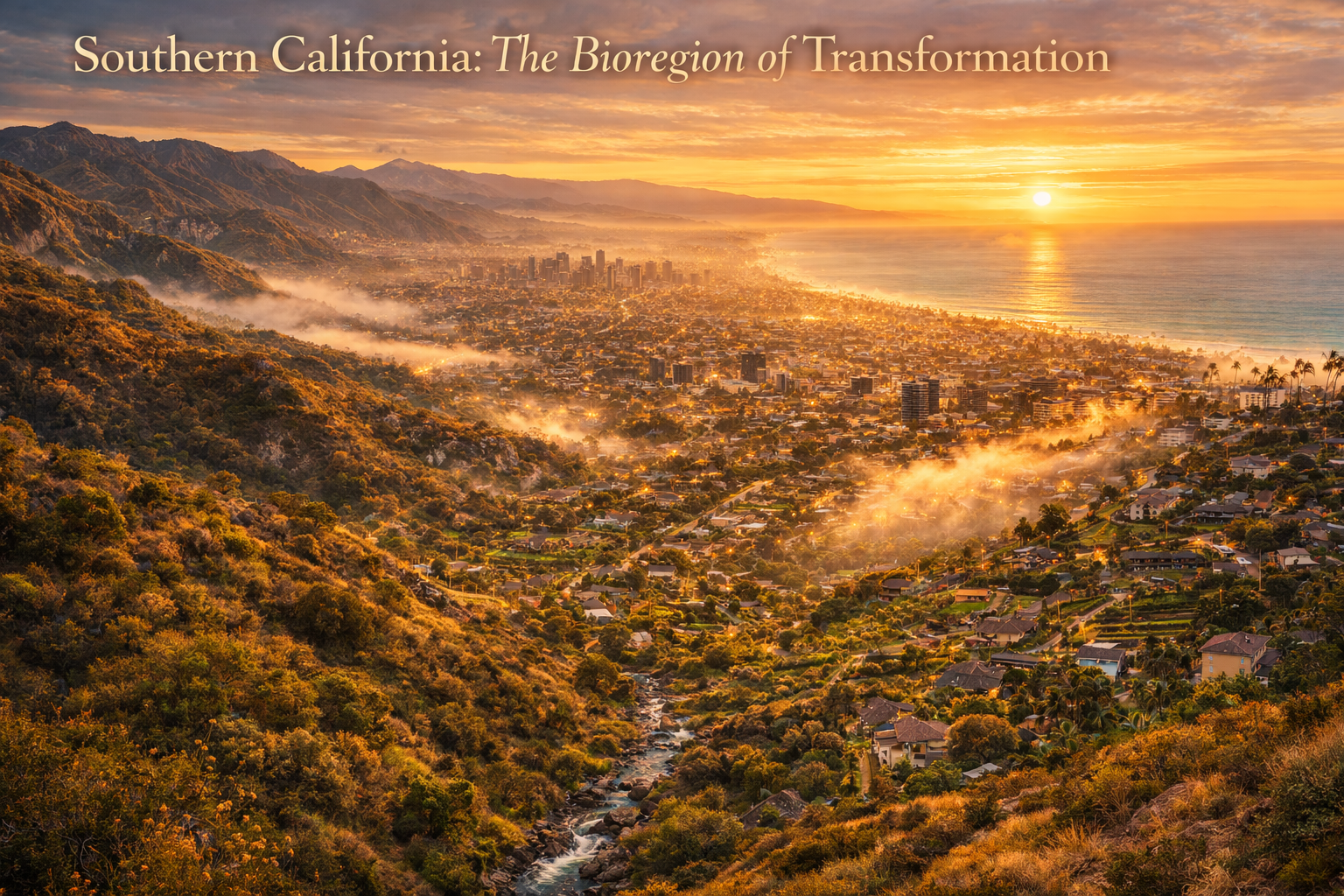 Southern California Mountains to Ocean Bioregion