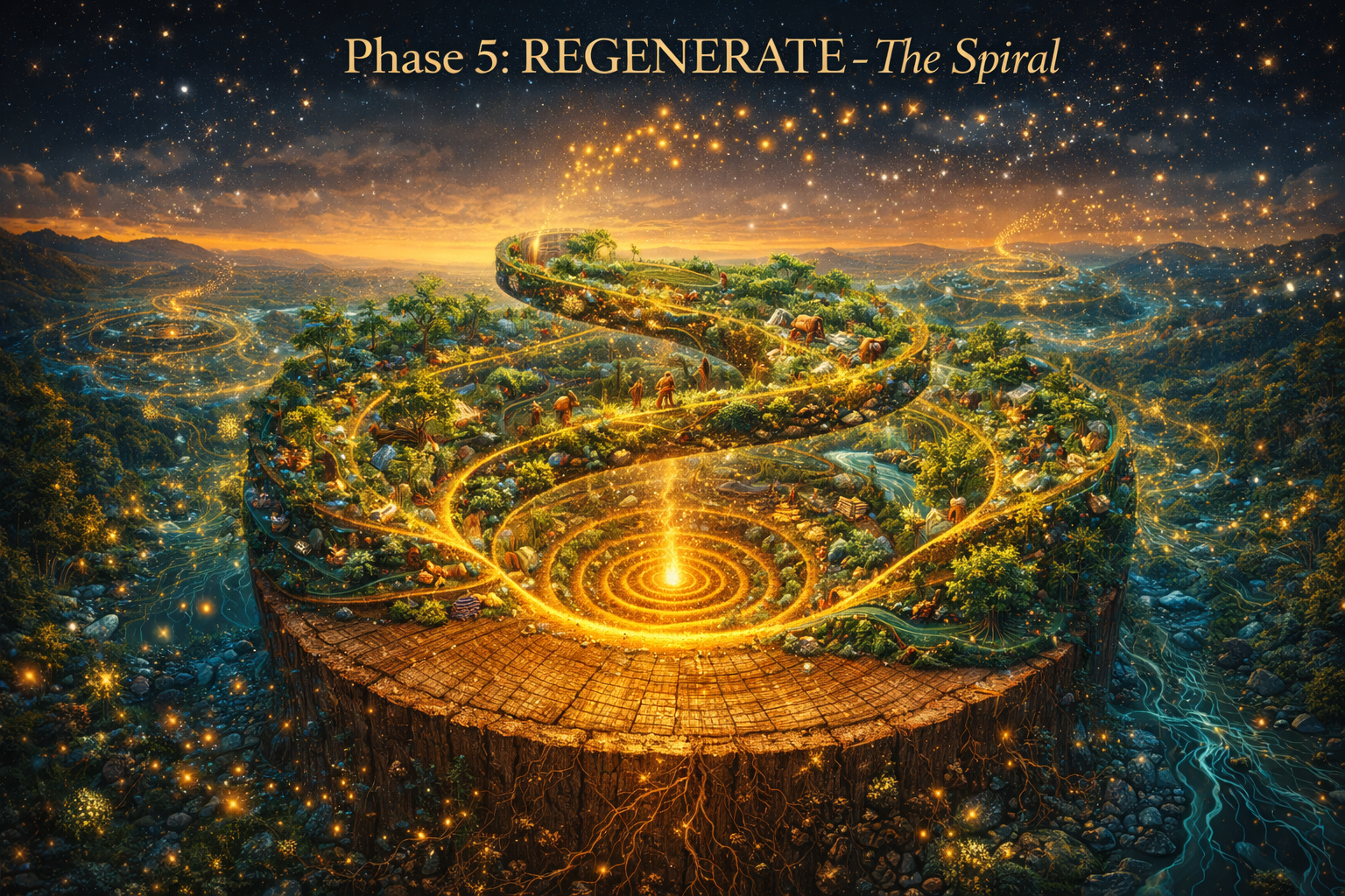 Phase 5: REGENERATE - The Spiral